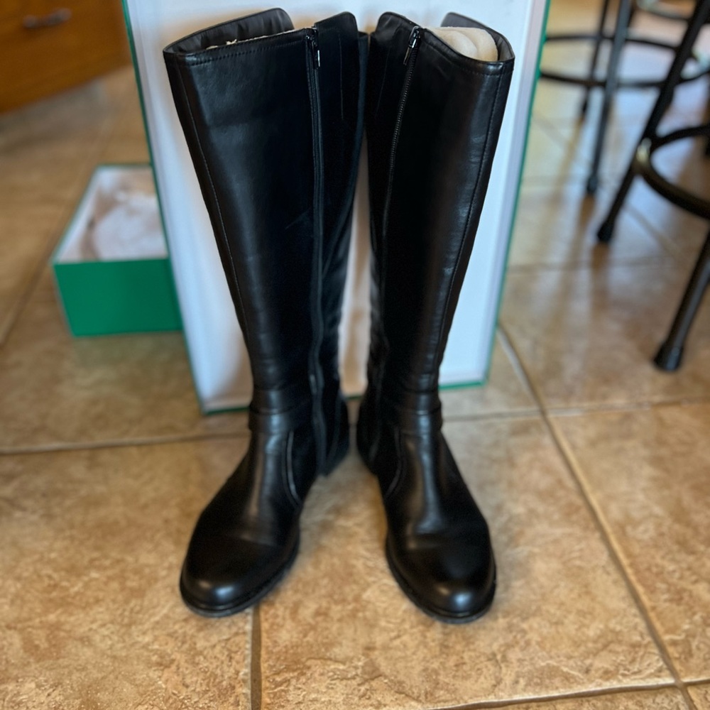 David Tate Saratoga women’s XW calf boots. Size 8W - Picture 5 of 7